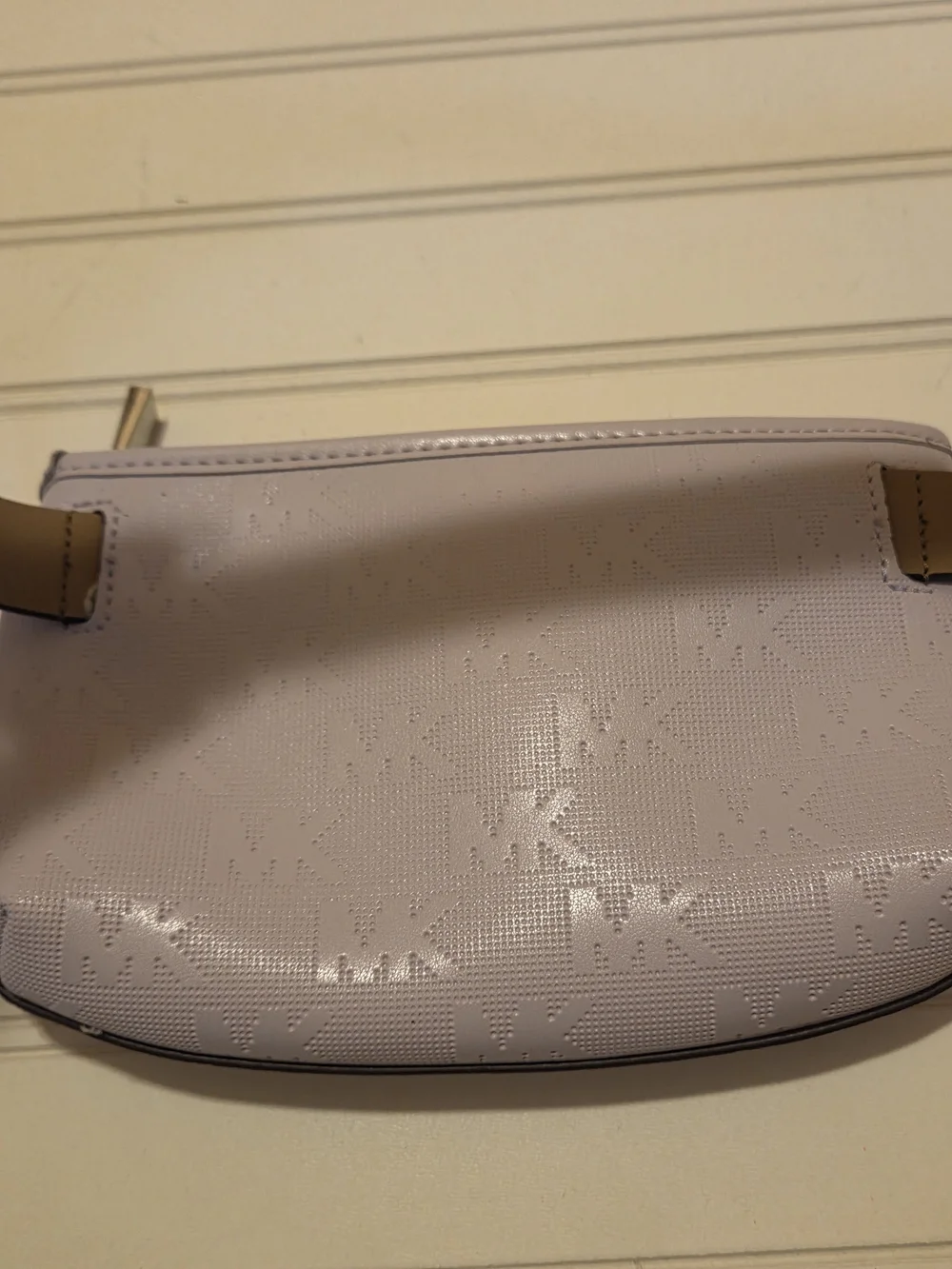 Michael Kors Lavender MK Monogram Belt Bag